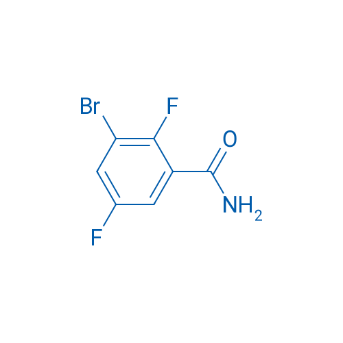 3-Bromo-2,5-difluorobenzamide 1g