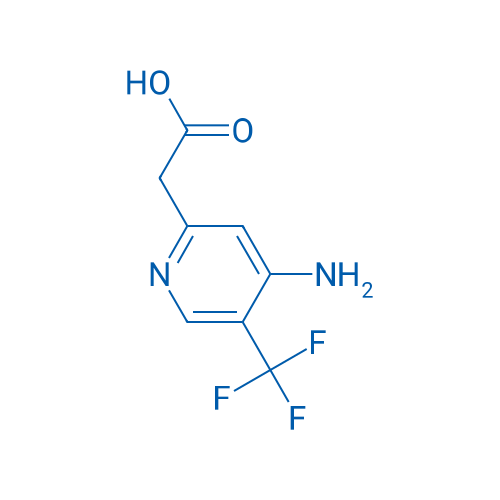 2-(4-Amino-5-(trifluoromethyl)pyridin-2-yl)acetic acid 1g