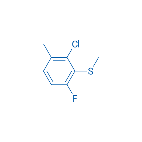 (2-Chloro-6-fluoro-3-methylphenyl)(methyl)sulfane 1g