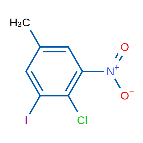 2-Chloro-1-iodo-5-methyl-3-nitrobenzene 1g