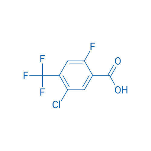 5-Chloro-2-fluoro-4-(trifluoromethyl)benzoic acid 1g