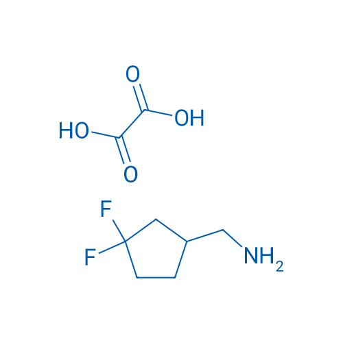 (3,3-Difluorocyclopentyl)methanamine oxalate 250mg