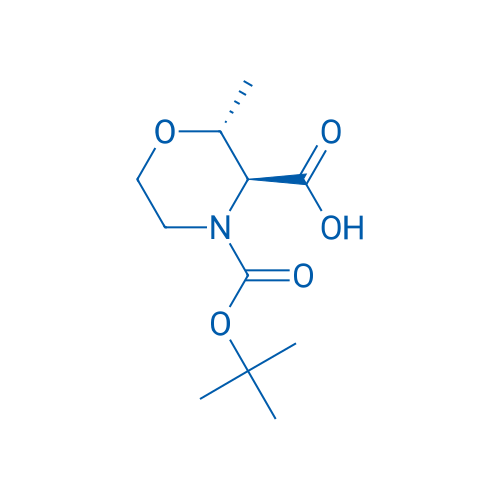 (2R,3S)-4-(tert-Butoxycarbonyl)-2-methylmorpholine-3-carboxylic acid 1g