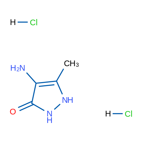 4-Amino-5-methyl-2,3-dihydro-1H-pyrazol-3-one dihydrochloride 50mg