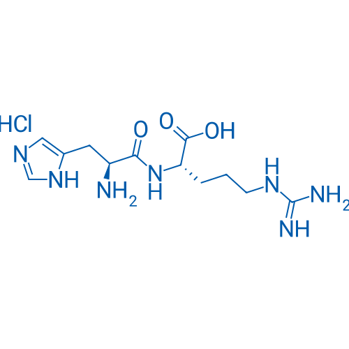 (S)-2-((S)-2-Amino-3-(1H-imidazol-5-yl)propanamido)-5-guanidinopentanoic acid hydrochloride 100mg