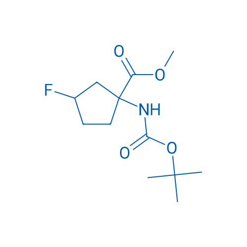 Methyl 1-((tert-butoxycarbonyl)amino)-3-fluorocyclopentane-1-carboxylate 1g
