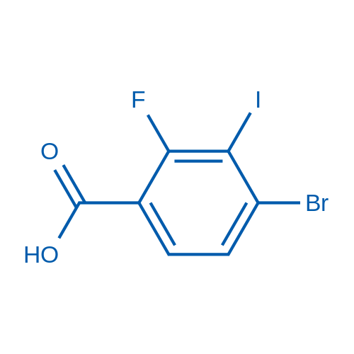 4-Bromo-2-fluoro-3-iodobenzoic acid 1g