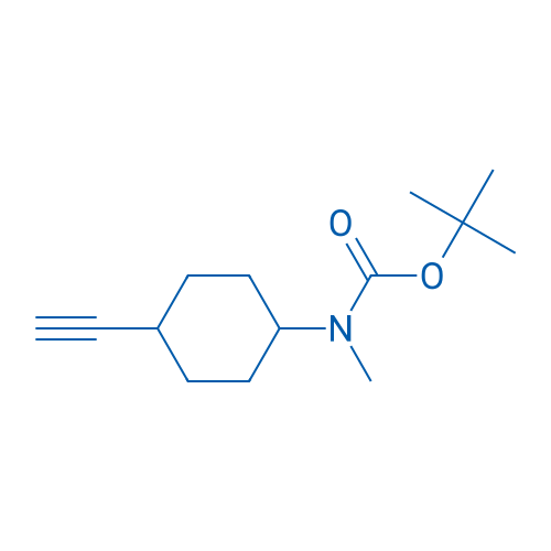 tert-Butyl (4-ethynylcyclohexyl)(methyl)carbamate 1g