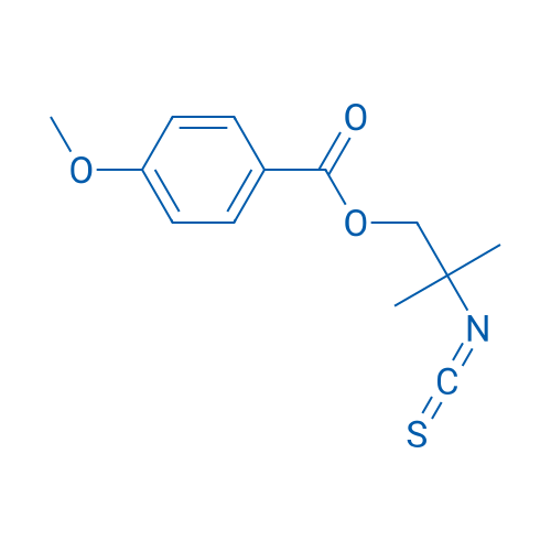 2-ISOTHIOCYANATO-2-METHYLPROPYL 4-METHOXYBENZOATE 1g