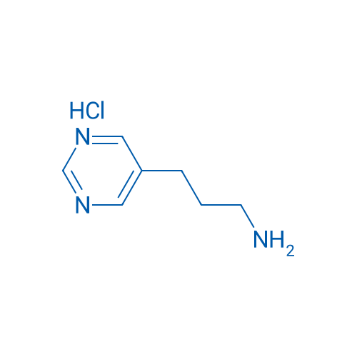 3-(Pyrimidin-5-yl)propan-1-amine hydrochloride 1g
