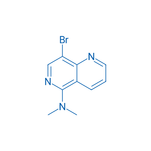 8-bromo-N,N-dimethyl-1,6-naphthyridin-5-amine 10g