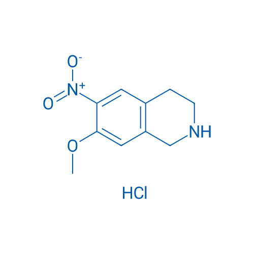 7-Methoxy-6-nitro-1,2,3,4-tetrahydroisoquinoline hydrochloride 1g