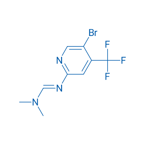 (E)-N'-(5-BROMO-4-(TRIFLUOROMETHYL)PYRIDIN-2-YL)-N,N-DIMETHYLFORMIMIDAMIDE 250mg