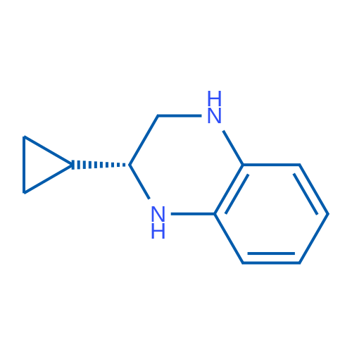 (R)-2-Cyclopropyl-1,2,3,4-tetrahydroquinoxaline 1g