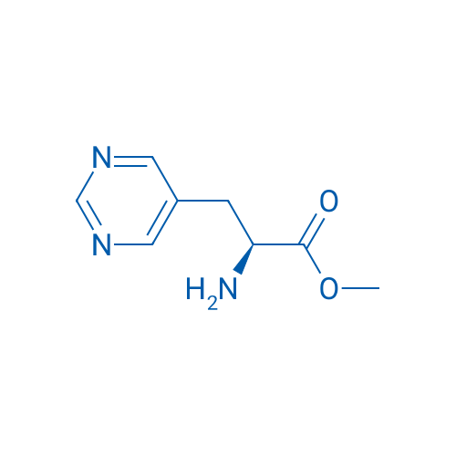 Methyl (S)-2-amino-3-(pyrimidin-5-yl)propanoate 250mg