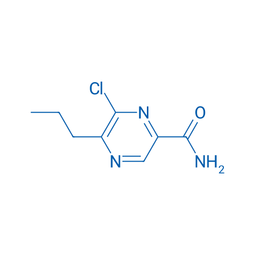 6-Chloro-5-propylpyrazine-2-carboxamide 1g