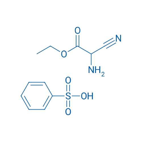 Ethyl 2-amino-2-cyanoacetate benzenesulfonate 1g