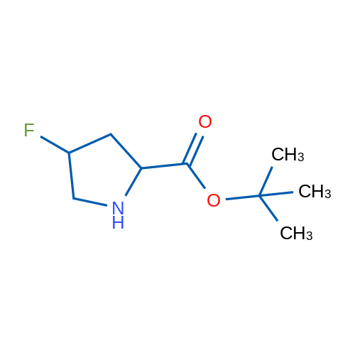 tert-Butyl 4-fluoropyrrolidine-2-carboxylate 1g