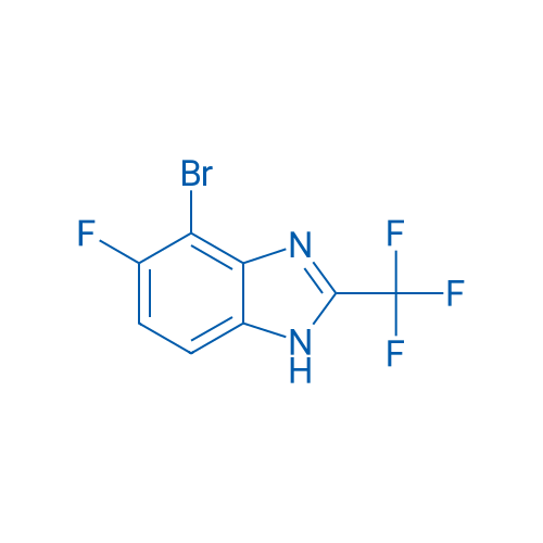 4-Bromo-5-fluoro-2-(trifluoromethyl)-1H-benzimidazole 100mg