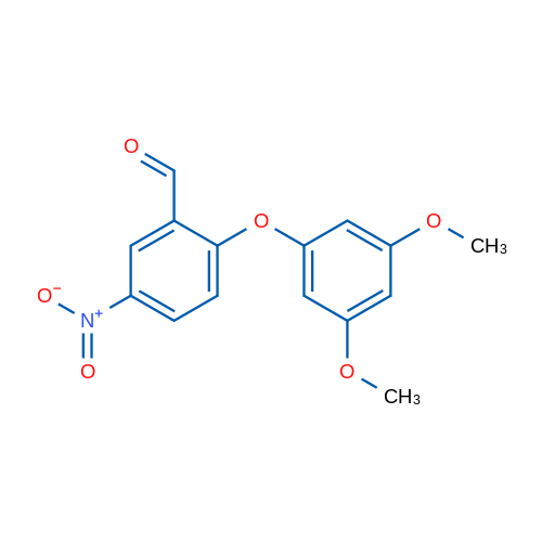 2-(3,5-Dimethoxyphenoxy)-5-nitrobenzaldehyde 1g