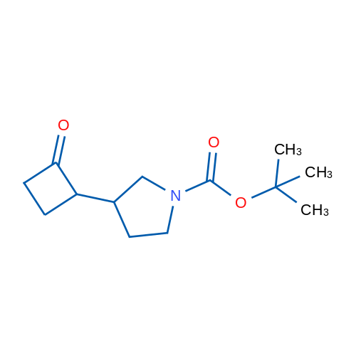 tert-Butyl 3-(2-oxocyclobutyl)pyrrolidine-1-carboxylate 1g
