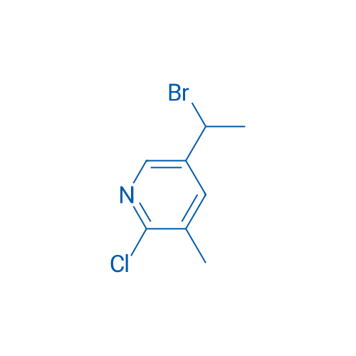 5-(1-Bromoethyl)-2-chloro-3-methylpyridine 1g