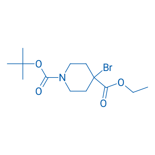 1-(tert-Butyl) 4-ethyl 4-bromopiperidine-1,4-dicarboxylate 250mg
