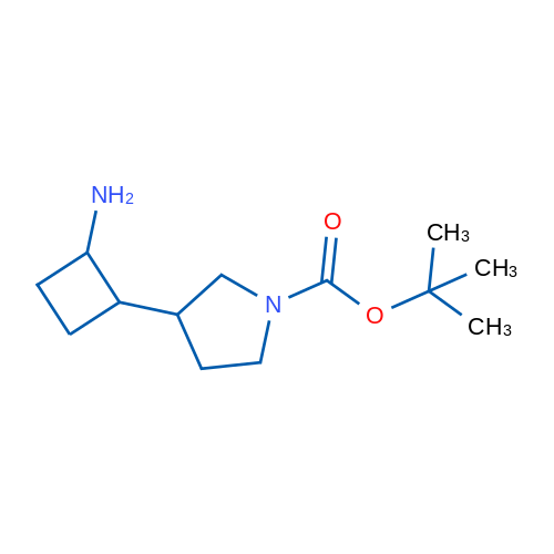 tert-Butyl 3-(2-aminocyclobutyl)pyrrolidine-1-carboxylate 1g