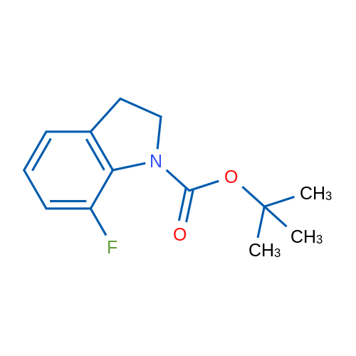 tert-Butyl 7-fluoroindoline-1-carboxylate 1g