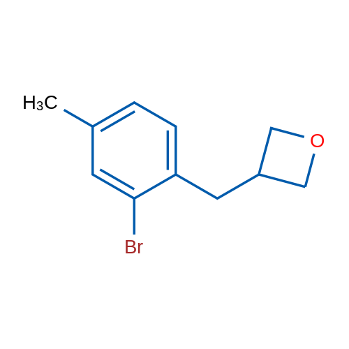 3-(2-Bromo-4-methylbenzyl)oxetane 1g