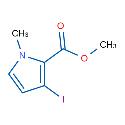 Methyl 3-iodo-1-methyl-1H-pyrrole-2-carboxylate 1g