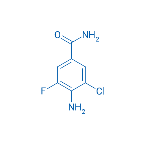 4-Amino-3-chloro-5-fluorobenzamide 250mg