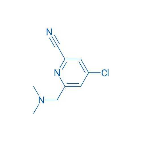 4-Chloro-6-((dimethylamino)methyl)picolinonitrile 1g