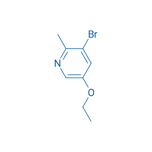 3-Bromo-5-ethoxy-2-methylpyridine 1g