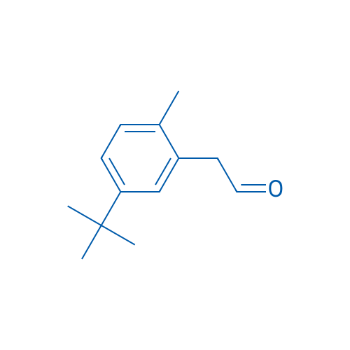 2-(5-(tert-Butyl)-2-methylphenyl)acetaldehyde 1g