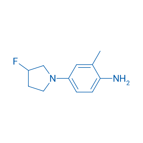 4-(3-Fluoropyrrolidin-1-yl)-2-methylaniline 10mg