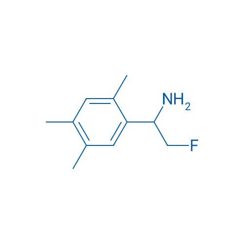 2-Fluoro-1-(2,4,5-trimethylphenyl)ethan-1-amine 1g