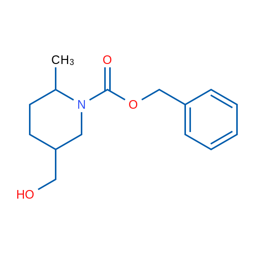 Benzyl 5-(hydroxymethyl)-2-methylpiperidine-1-carboxylate 1g