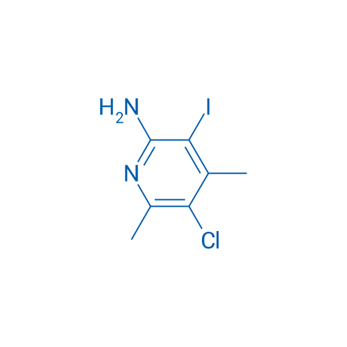 5-Chloro-3-iodo-4,6-dimethylpyridin-2-amine 1g