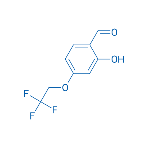 2-Hydroxy-4-(2,2,2-trifluoroethoxy)benzaldehyde 250mg