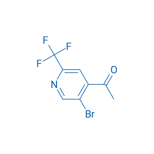 1-(5-Bromo-2-(trifluoromethyl)pyridin-4-yl)ethanone 1g