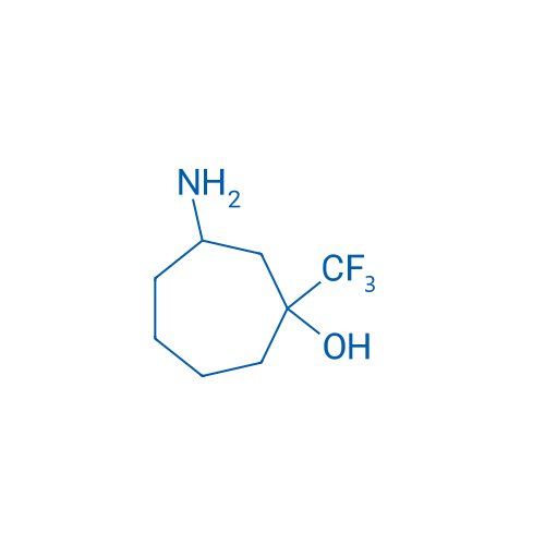 3-Amino-1-(trifluoromethyl)cycloheptan-1-ol 1g