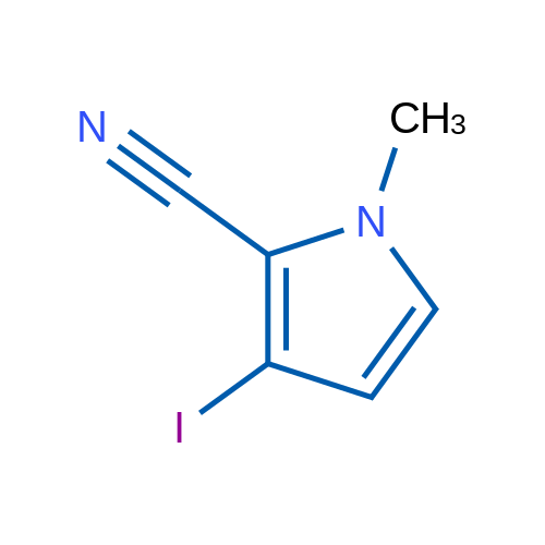 3-Iodo-1-methyl-1H-pyrrole-2-carbonitrile 1g