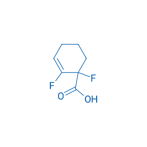 1,2-DIfluorocyclohex-2-enecarboxylic acid 1g
