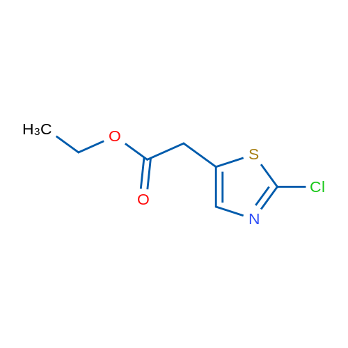Ethyl 2-(2-chlorothiazol-5-yl)acetate 1g