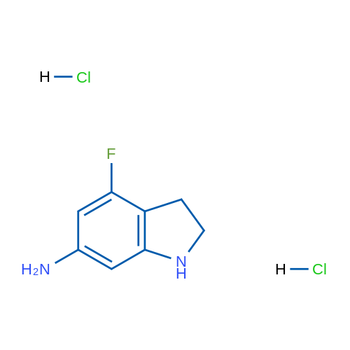 4-Fluoroindolin-6-amine dihydrochloride 1g