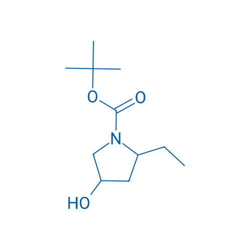 tert-Butyl 2-ethyl-4-hydroxypyrrolidine-1-carboxylate 50mg
