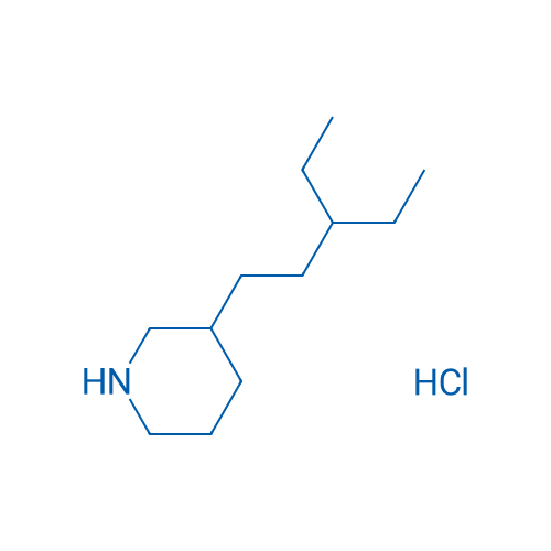 3-(3-Ethylpentyl)piperidine hydrochloride 1g