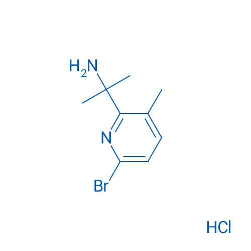 2-(6-Bromo-3-methylpyridin-2-yl)propan-2-amine hydrochloride 5g