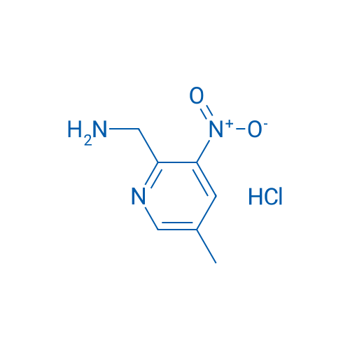 (5-Methyl-3-nitropyridin-2-yl)methanamine hydrochloride 1g